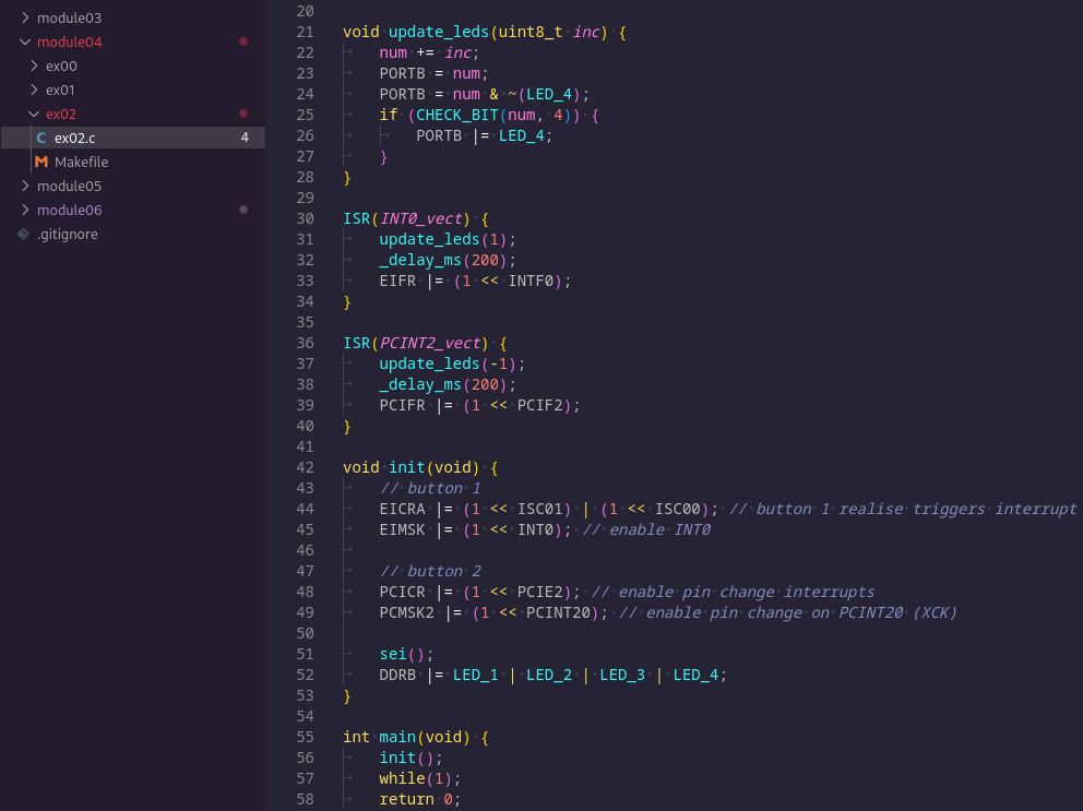 atmega interrupts