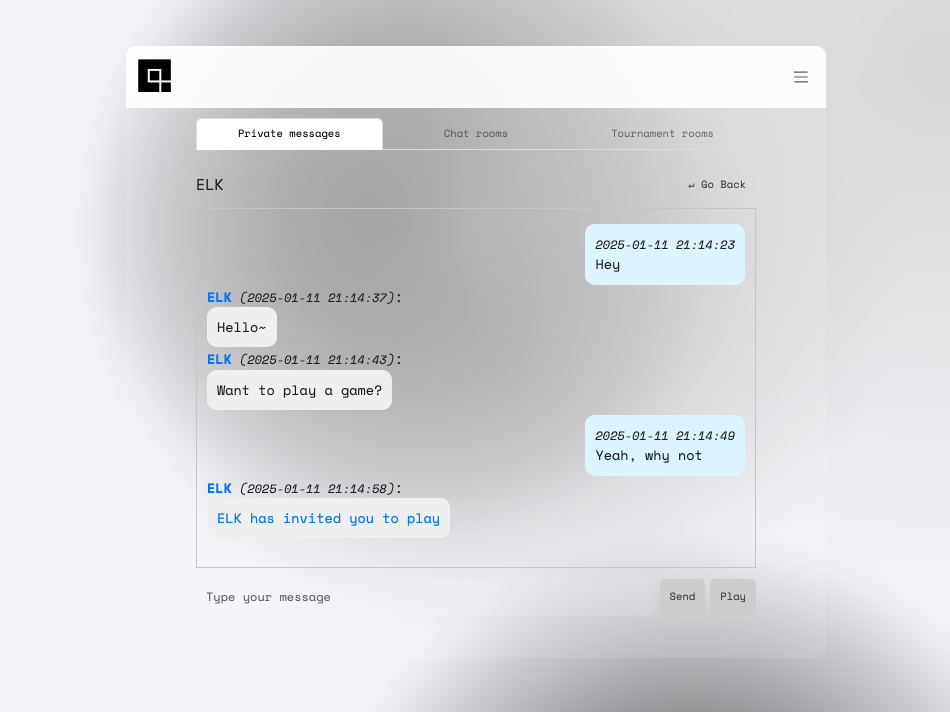pong chat